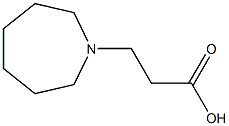 3-(azepan-1-yl)propanoic acid Struktur