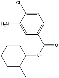 3-amino-4-chloro-N-(2-methylcyclohexyl)benzamide Struktur