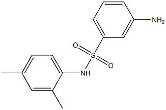 3-amino-N-(2,4-dimethylphenyl)benzenesulfonamide Struktur