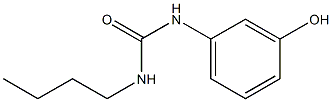 3-butyl-1-(3-hydroxyphenyl)urea Struktur