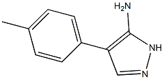 4-(4-methylphenyl)-1H-pyrazol-5-amine Struktur