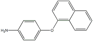 4-(naphthalen-1-yloxy)aniline Struktur