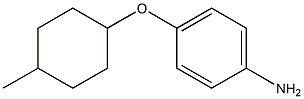 4-[(4-methylcyclohexyl)oxy]aniline Struktur