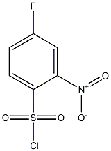 4-fluoro-2-nitrobenzene-1-sulfonyl chloride Struktur