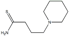 4-piperidin-1-ylbutanethioamide Struktur