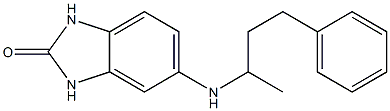 5-[(4-phenylbutan-2-yl)amino]-2,3-dihydro-1H-1,3-benzodiazol-2-one Struktur