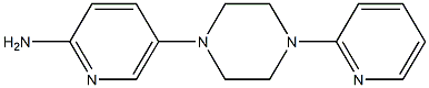 5-[4-(pyridin-2-yl)piperazin-1-yl]pyridin-2-amine Struktur