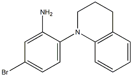 5-bromo-2-(1,2,3,4-tetrahydroquinolin-1-yl)aniline Struktur