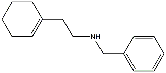 benzyl[2-(cyclohex-1-en-1-yl)ethyl]amine Struktur