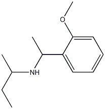 butan-2-yl[1-(2-methoxyphenyl)ethyl]amine Struktur