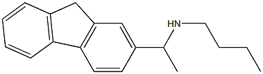 butyl[1-(9H-fluoren-2-yl)ethyl]amine Struktur