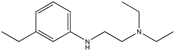 diethyl({2-[(3-ethylphenyl)amino]ethyl})amine Struktur