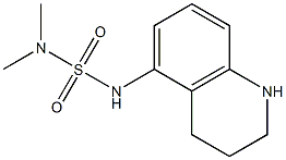 dimethyl(1,2,3,4-tetrahydroquinolin-5-ylsulfamoyl)amine Struktur