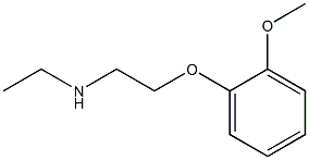 ethyl[2-(2-methoxyphenoxy)ethyl]amine Struktur