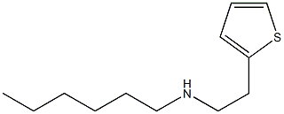 hexyl[2-(thiophen-2-yl)ethyl]amine Struktur