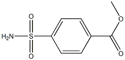 methyl 4-(aminosulfonyl)benzoate Struktur