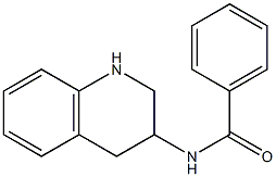 N-(1,2,3,4-tetrahydroquinolin-3-yl)benzamide Struktur