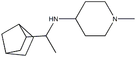 N-(1-{bicyclo[2.2.1]heptan-2-yl}ethyl)-1-methylpiperidin-4-amine Struktur