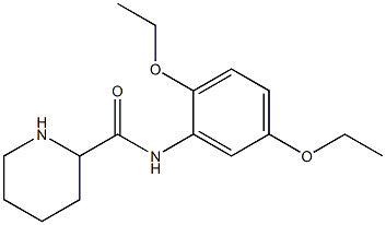 N-(2,5-diethoxyphenyl)piperidine-2-carboxamide Struktur