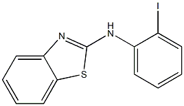 N-(2-iodophenyl)-1,3-benzothiazol-2-amine Struktur