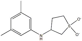 N-(3,5-dimethylphenyl)-N-(1,1-dioxidotetrahydrothien-3-yl)amine Struktur