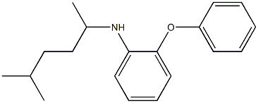 N-(5-methylhexan-2-yl)-2-phenoxyaniline Struktur