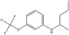 N-(pentan-2-yl)-3-(trifluoromethoxy)aniline Struktur