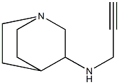 N-(prop-2-yn-1-yl)-1-azabicyclo[2.2.2]octan-3-amine Struktur