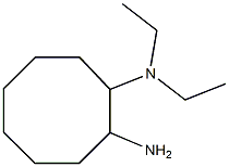 N,N-diethylcyclooctane-1,2-diamine Struktur