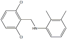 N-[(2,6-dichlorophenyl)methyl]-2,3-dimethylaniline Struktur