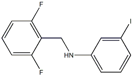 N-[(2,6-difluorophenyl)methyl]-3-iodoaniline Struktur