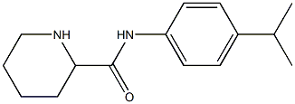 N-[4-(propan-2-yl)phenyl]piperidine-2-carboxamide Struktur