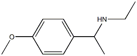 N-ethyl-N-[1-(4-methoxyphenyl)ethyl]amine Struktur