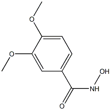 N-hydroxy-3,4-dimethoxybenzamide Struktur