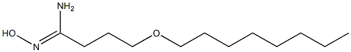 N'-hydroxy-4-(octyloxy)butanimidamide Struktur