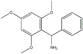 phenyl(2,4,6-trimethoxyphenyl)methanamine Struktur