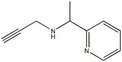 prop-2-yn-1-yl[1-(pyridin-2-yl)ethyl]amine Struktur