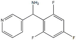 pyridin-3-yl(2,4,6-trifluorophenyl)methanamine Struktur