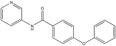 4-phenoxy-N-(3-pyridinyl)benzamide Struktur