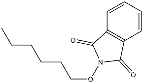 2-(hexyloxy)-1H-isoindole-1,3(2H)-dione Struktur