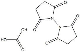 N,N'-disuccinimidyl carbonate Struktur