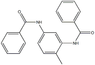 N-[5-(benzoylamino)-2-methylphenyl]benzamide Struktur