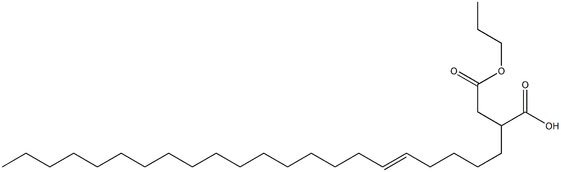 2-(5-Docosenyl)succinic acid 1-hydrogen 4-propyl ester Struktur