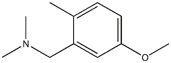 2,N,N-Trimethyl-5-methoxybenzenemethanamine Struktur