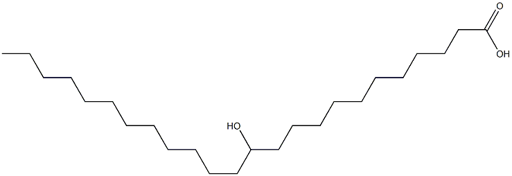 12-Hydroxytetracosanoic acid Struktur