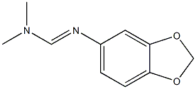 N2-(1,3-Benzodioxol-5-yl)-N1,N1-dimethylformamidine Struktur