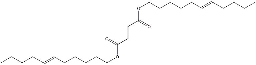 Succinic acid di(6-undecenyl) ester Struktur