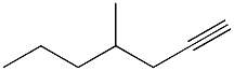 4-Methyl-1-heptyne Struktur