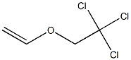 (2,2,2-Trichloroethoxy)ethene Struktur