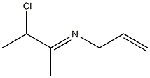 N-(2-Chloro-1-methylpropylidene)-2-propen-1-amine Struktur